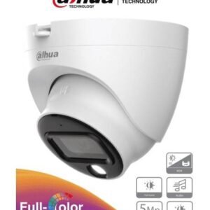 Cámara Domo Dahua Technology DAHUA HAC-HDW1509TLQ-A-LED - Cámara Domo Full Color de 5 MP con micrófono 36 mm con 88color 247