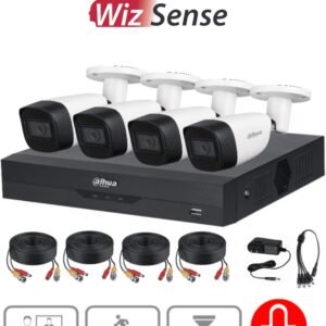 Kit de videovigilancia Dahua Technology DH-KITXVR5104HS-4KL-I34-HFW1500CMN-A-0280B-S2