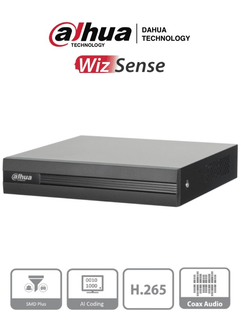 XVR 4 Canales HDCVI Dahua Technology DH-XVR1B04H-I